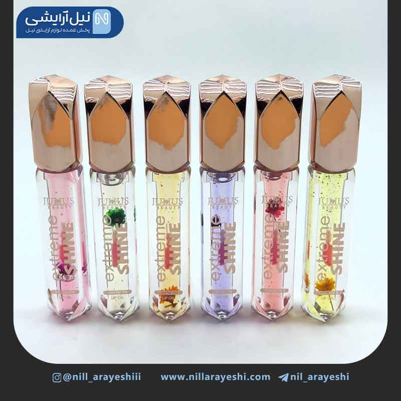 برق لب حرارتی گلدار ژولیوس بیوتی کد jl6153341091 — تصویر ۲