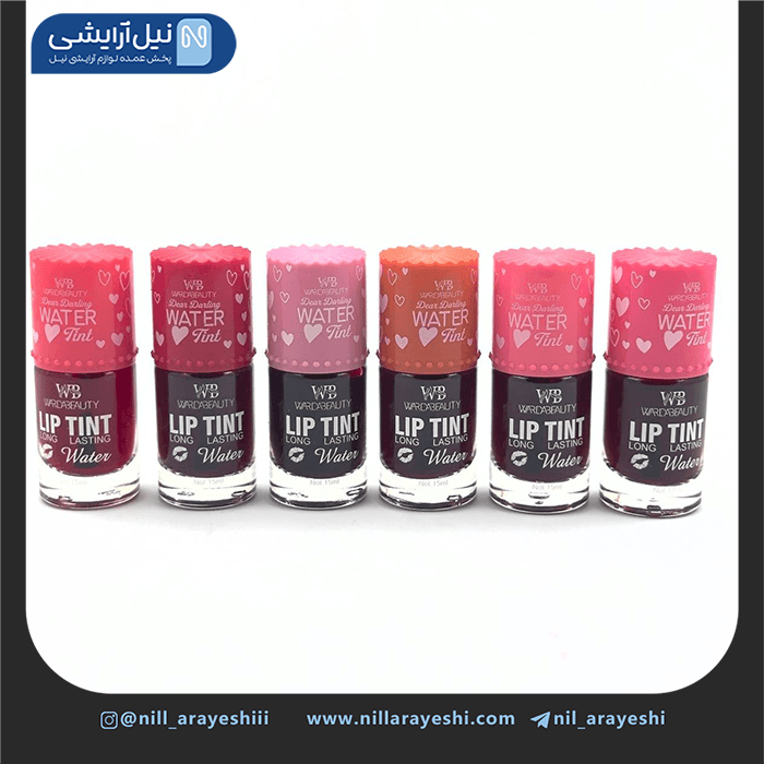 تینت لب سری water tint وردا بیوتی کد wb – 10052 — تصویر ۳