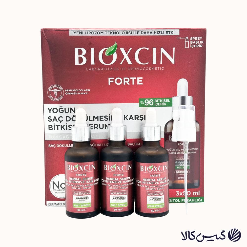 سرم مو کف سر ضد ریزش فورت FORTE بیوکسین، 50 میل