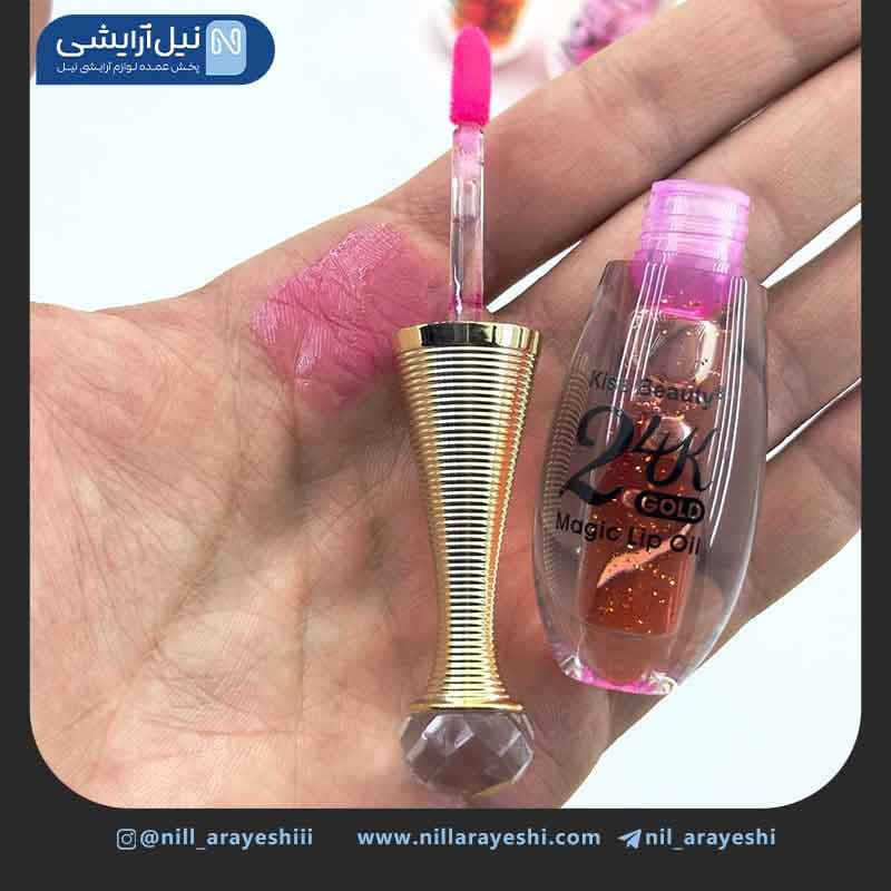 برق لب حرارتی طلا 24k کیس بیوتی کد 03 – 70250 — تصویر ۳