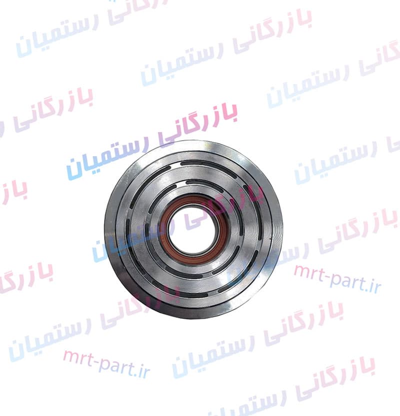 پولی کمپرسور ۲۰۶ جدید با بلبرینگ وارداتی کد PU 3-2 — تصویر ۲