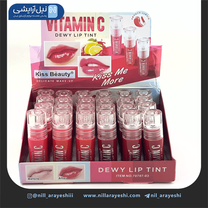 تینت لب ویتامین سی کیس بیوتی کد 03 – 70797 — تصویر ۴