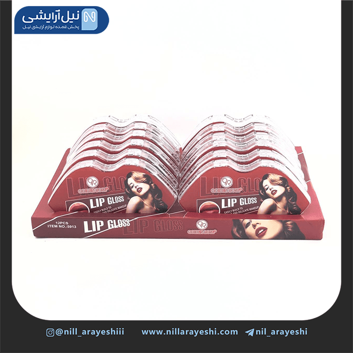 پک تینت لب طرح لب کیودن رز شش عددی — تصویر ۳
