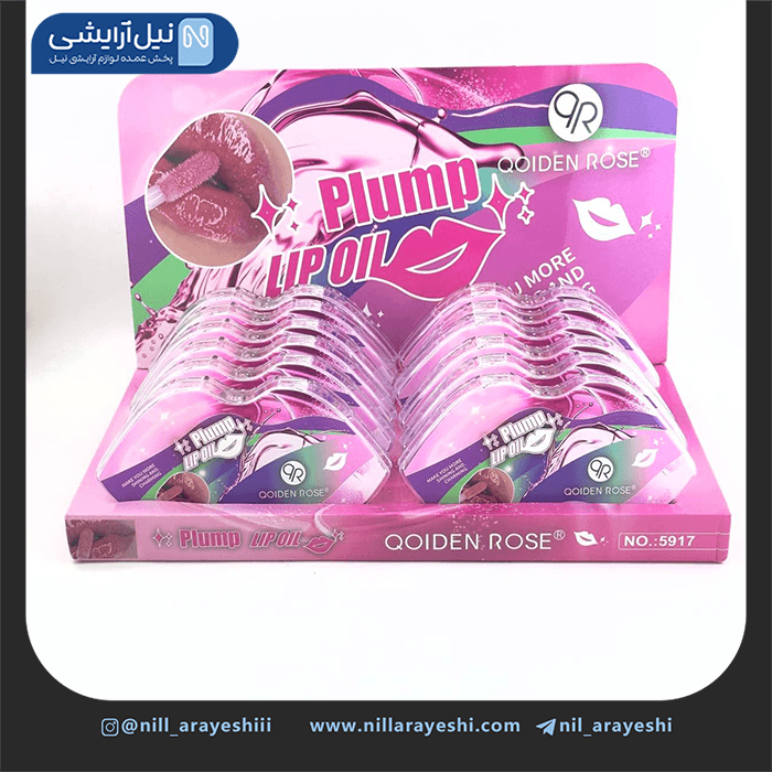 پک برق لب حرارتی طرح لب کیودن رز شش عددی کد 5917 — تصویر ۳