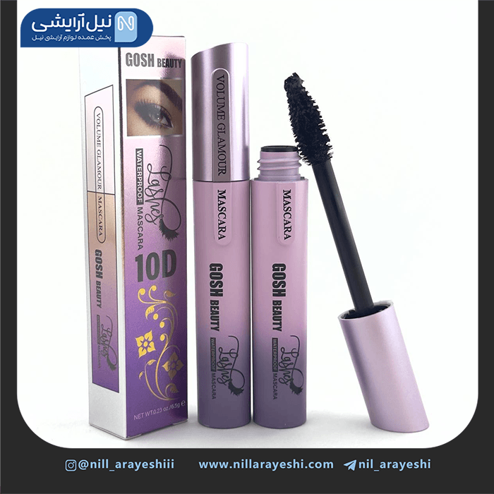 ریمل حجم دهنده 10D گاش بیوتی کد mma1460h