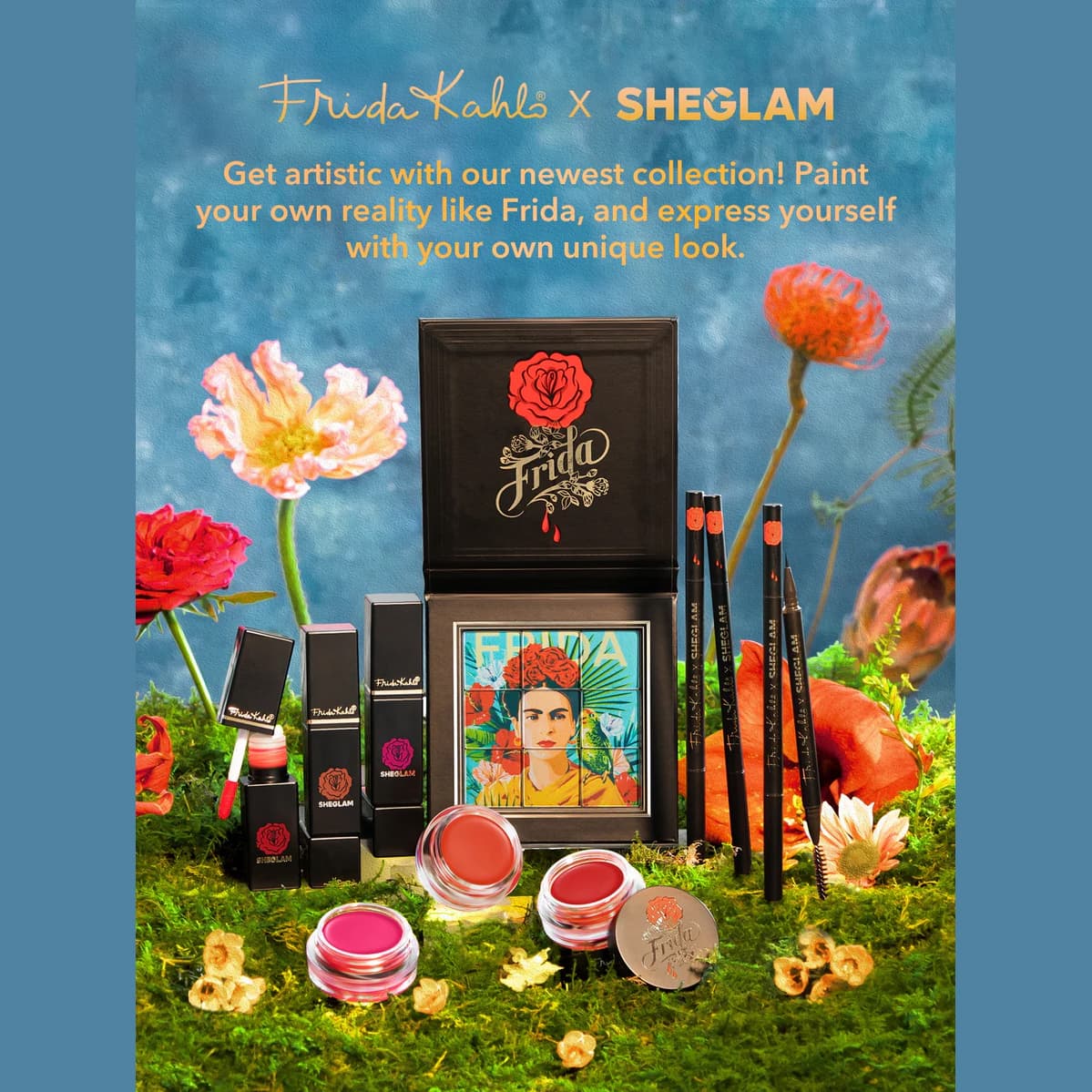 ست کلکسیون کامل آرایشی X FRIDA KAHLO شیگلم — تصویر ۴