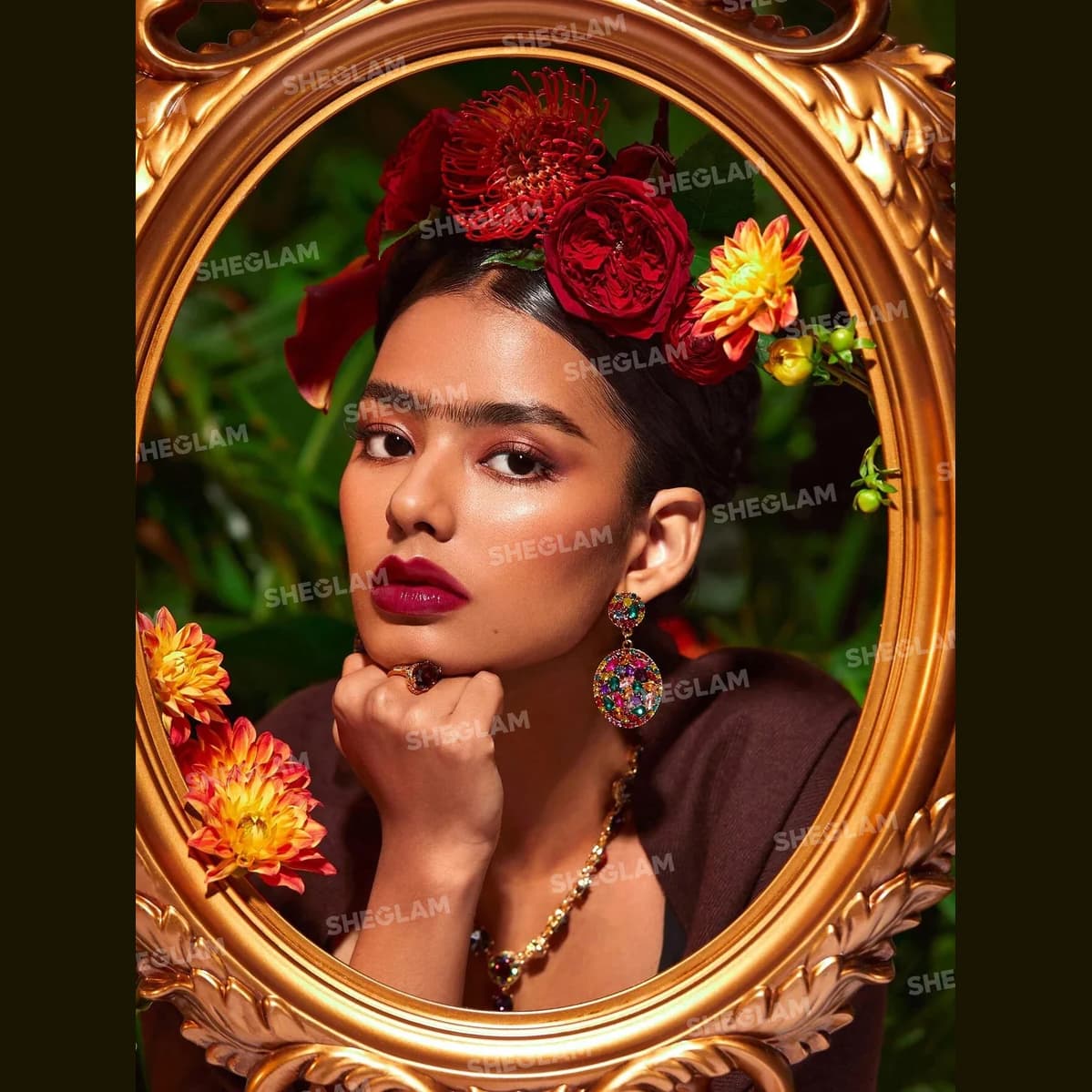 ست کلکسیون کامل آرایشی X FRIDA KAHLO شیگلم — تصویر ۲