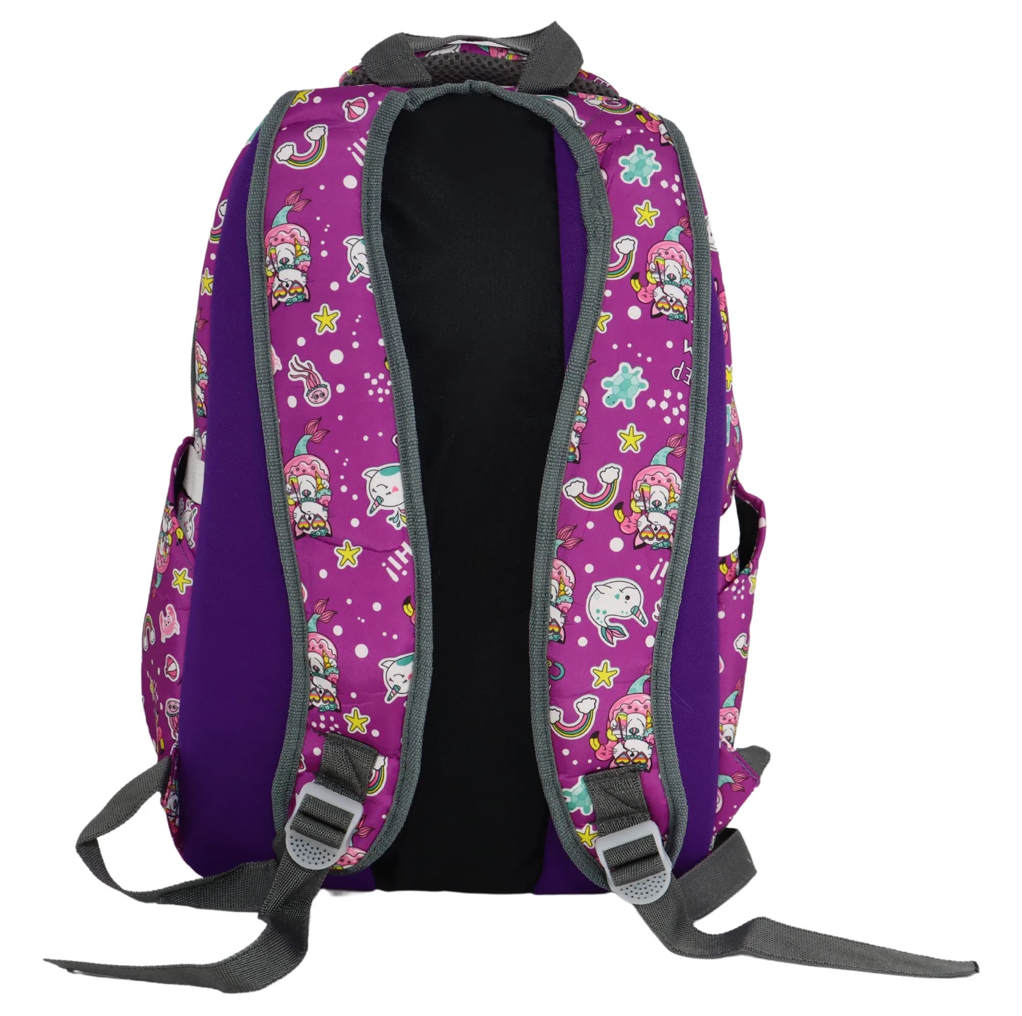 کوله پشتی مدرسه مدل یونیکورن کد NA-0977 — تصویر ۵