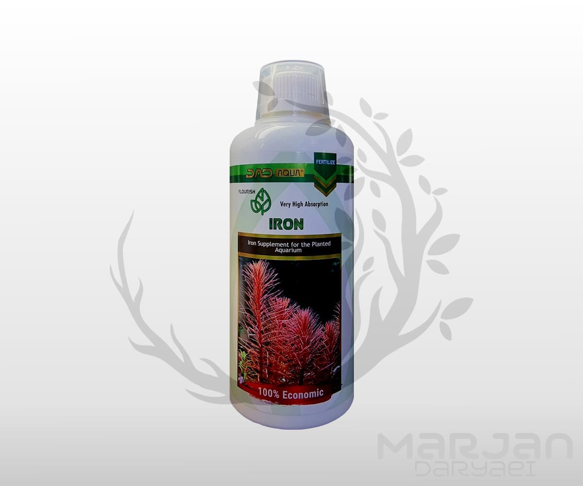 کود محلول فلوریش آهن دی ای دی FLOURISH IRON (500 میلی‌لیتر)