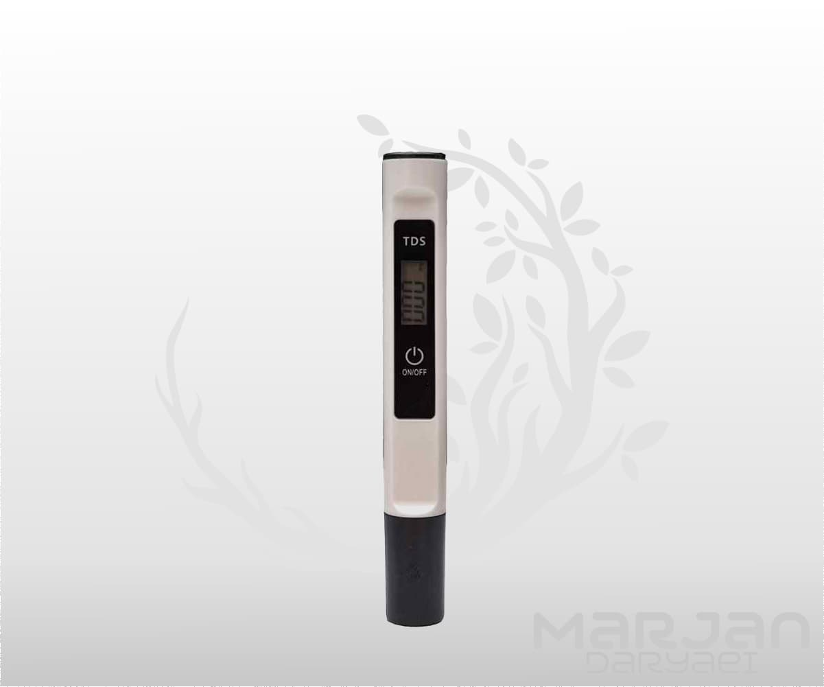 تی دی اس سنج TDS meter دیجیتال (سختی سنج آب) تک دکمه