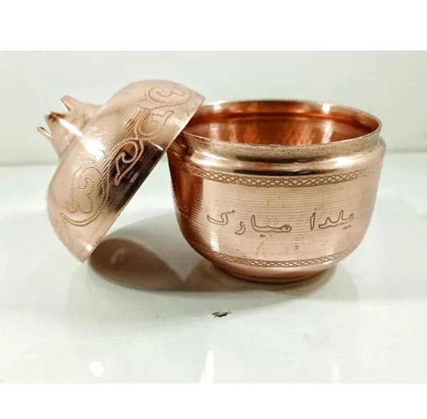 قندان مسی مدل لیزری کد ZH338.3 — تصویر ۲