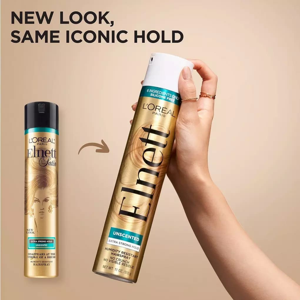 اسپری حالت دهنده مو لورال Elnett مدل Dry Damaged Hair — تصویر ۲