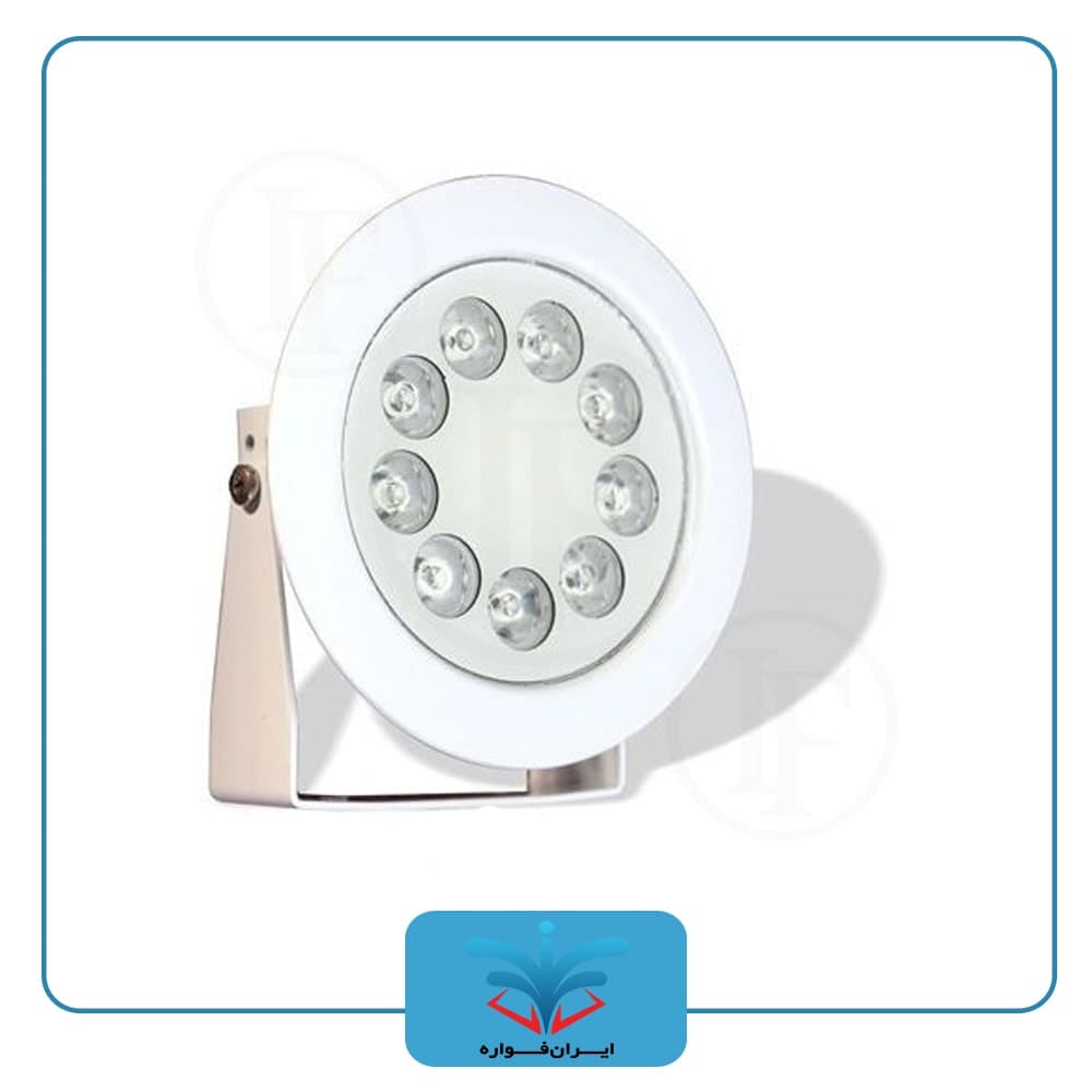 چراغ پایه دار استخری مولتی کالر 9وات