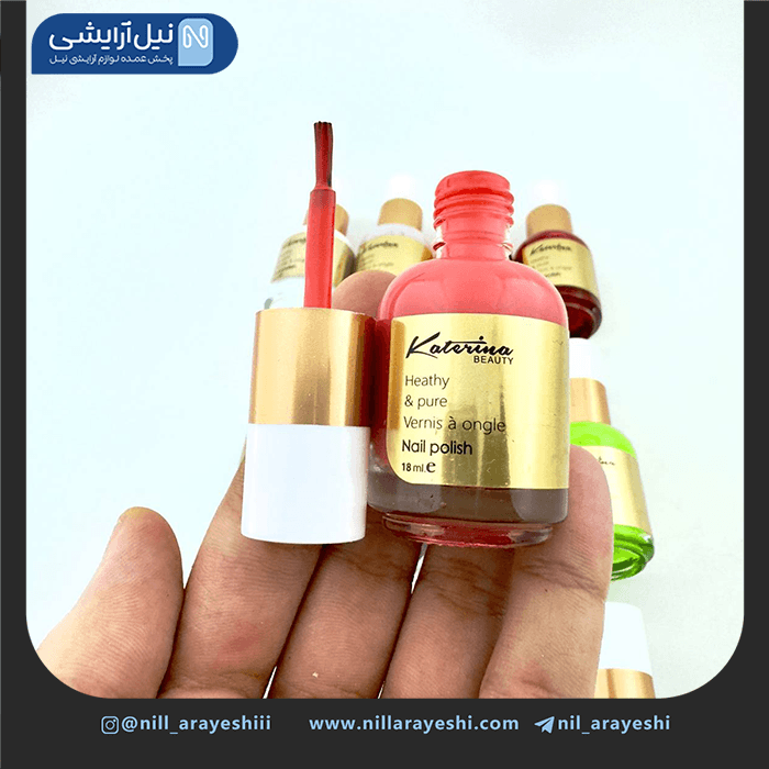 لاک ناخن کاترینا بیوتی کد 2063e – b — تصویر ۵