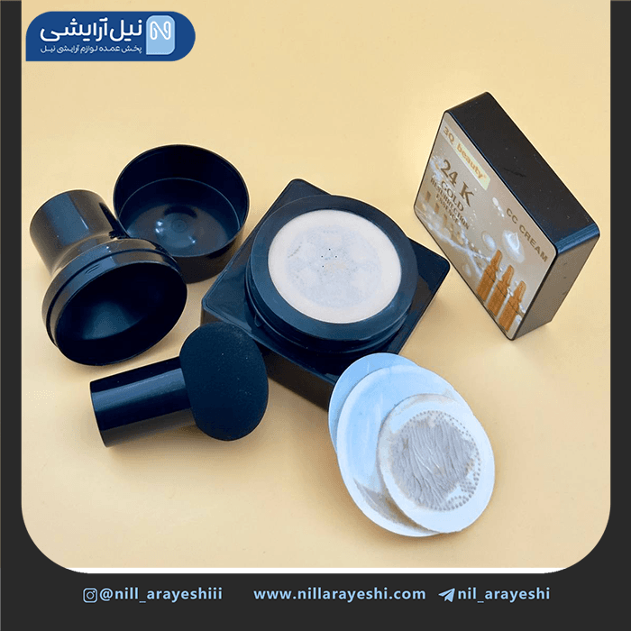 کوشن سی سی کرم طلا 24k تری کیو بیوتی کد fd – 86112 — تصویر ۳