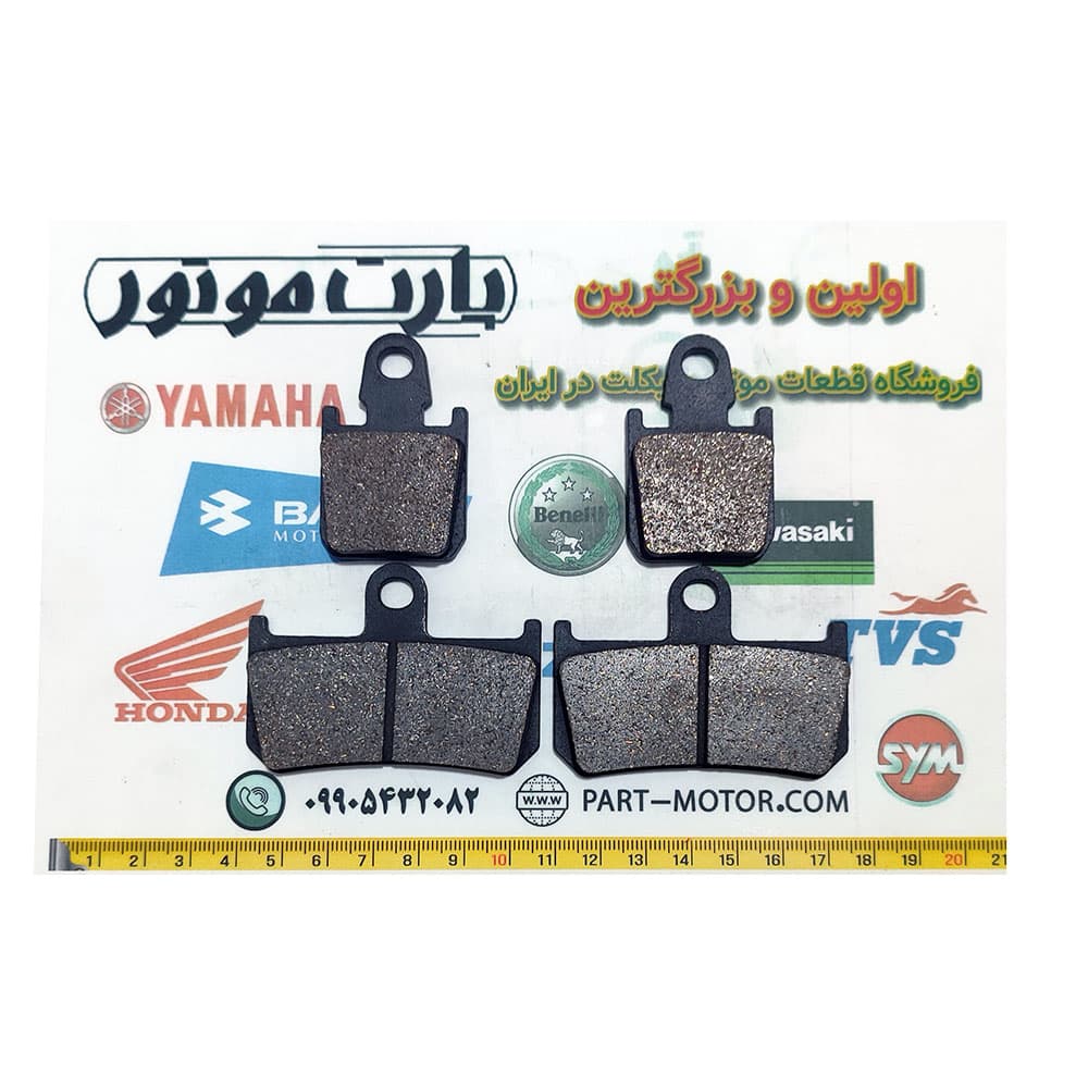 لنت ترمز جلو موتور سیکلت کویر اس‌تی 3 220 – Kavir ST3 220