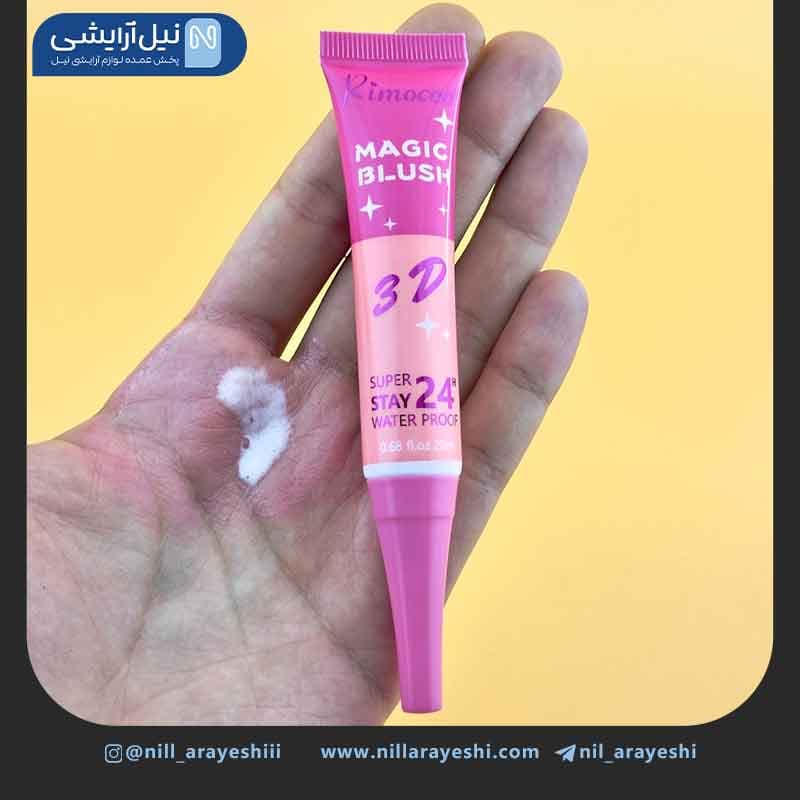 رژگونه مایع تیوپی حرارتی 3D ریموکو کد R1387 — تصویر ۲