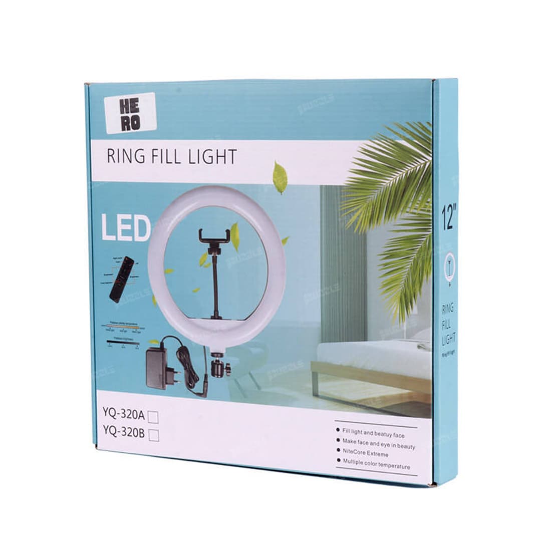 رینگ لایت هیرو مدل HERO YQ-320A — تصویر ۴
