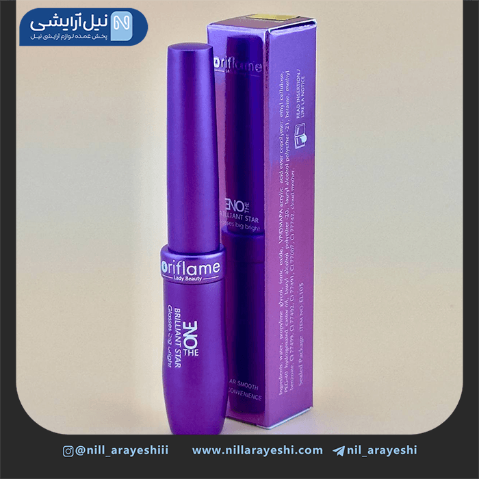 خط چشم مویی اوریفلیم پوکه فلزی ( بنفش )