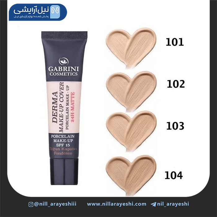 کرم پودر تیوپی درما گابرینی 40 میل ( ترکیه ) — تصویر ۲