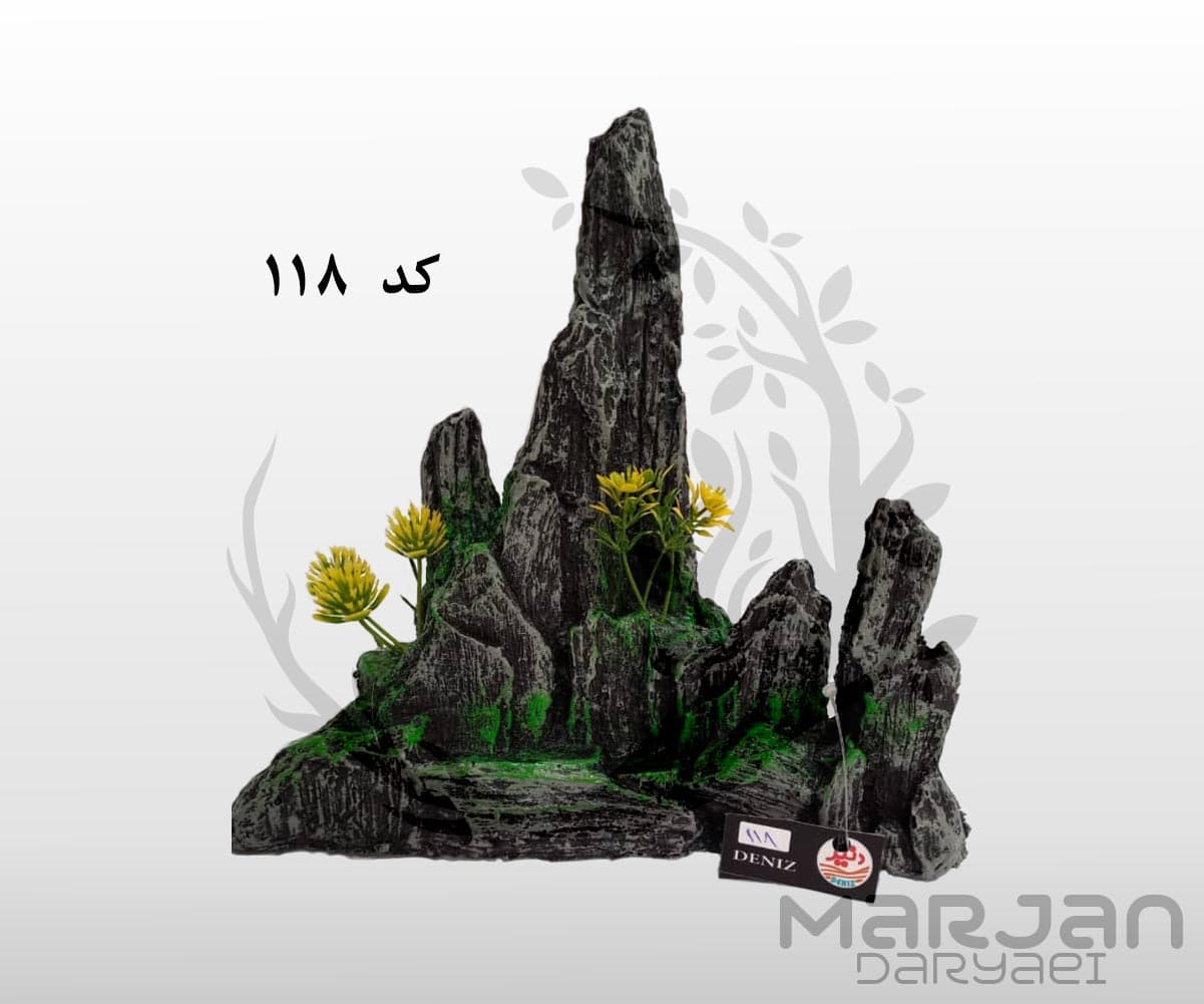 صخره تزئینی آکواریوم دنیز کد 118