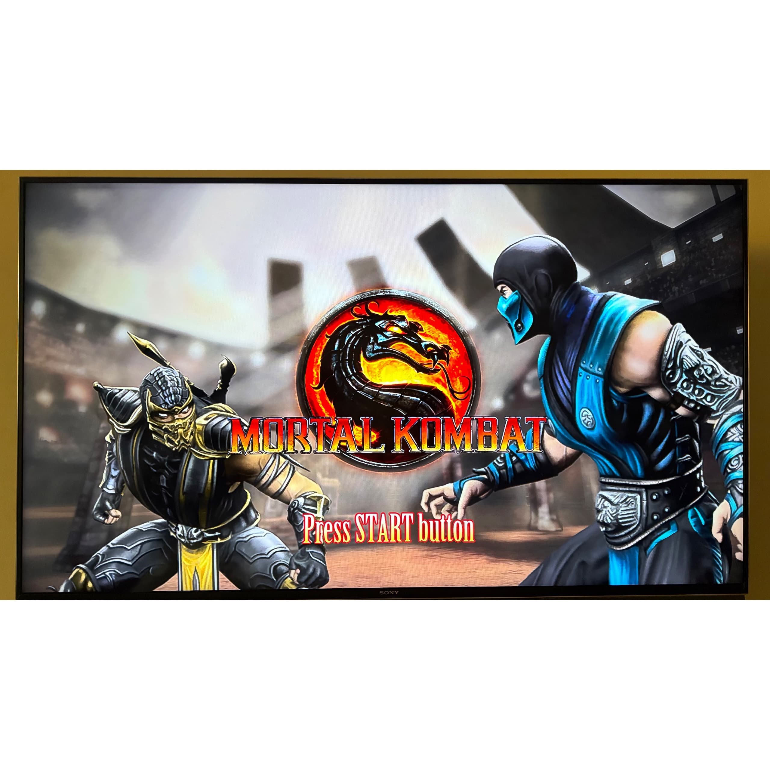 دیسک اصلی بازی Mortal Kombat کارکرده برای PS3 — تصویر ۲