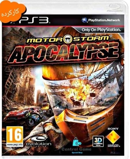 دیسک بازی Motor Storm Apocalypse Ps3 کارکرده