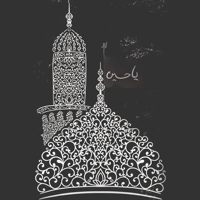 برچسب حرارتی طرح محرم