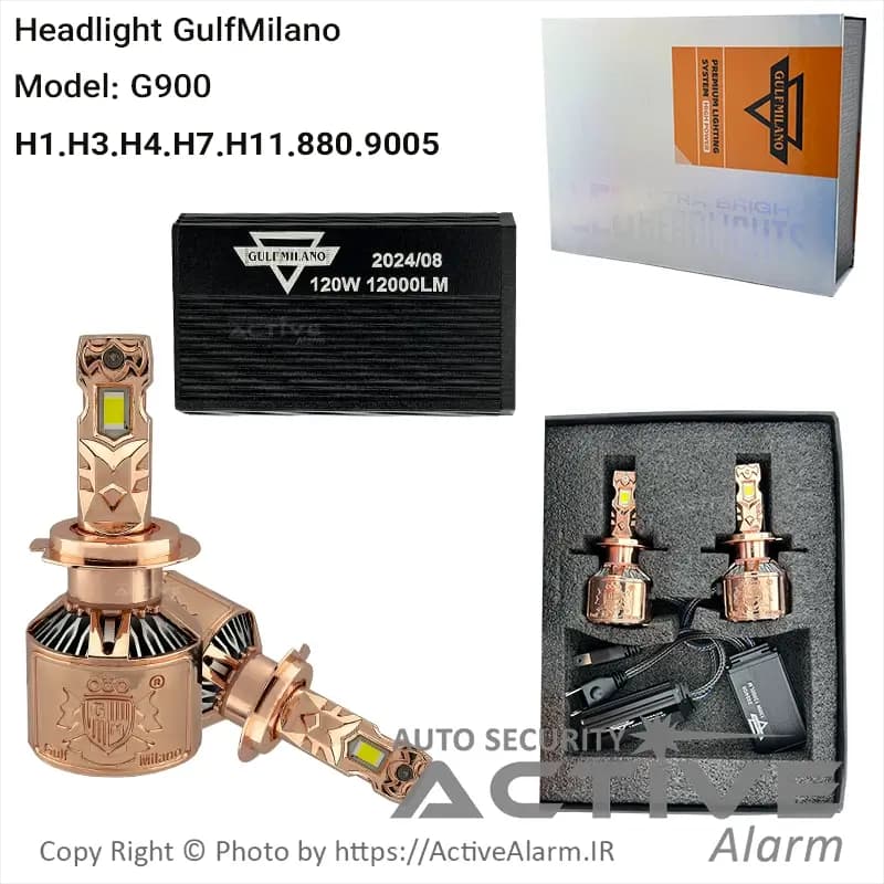 هدلایت گلف میلانو مدل G900
