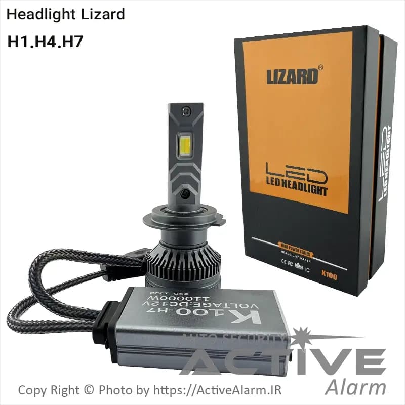 هدلایت لیزارد مدل LIZARD-K100