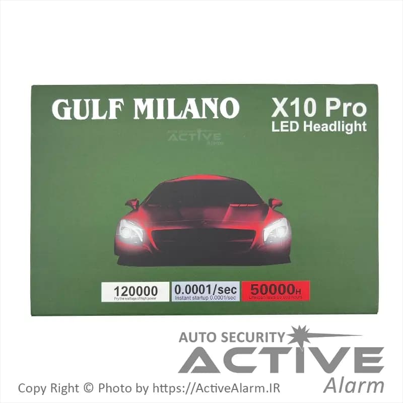 هدلایت گلف میلانو مدل X10 PRO — تصویر ۲