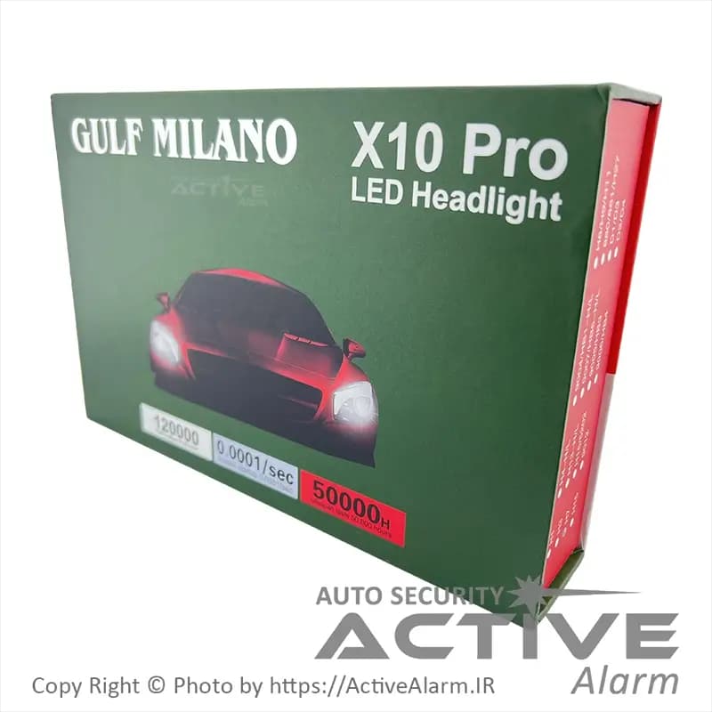 هدلایت گلف میلانو مدل X10 PRO — تصویر ۳
