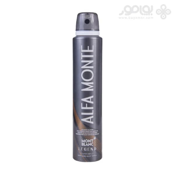 اسپری دئودورانت مردانه آلفا مونته رایحه MONT BLANC LEGEND