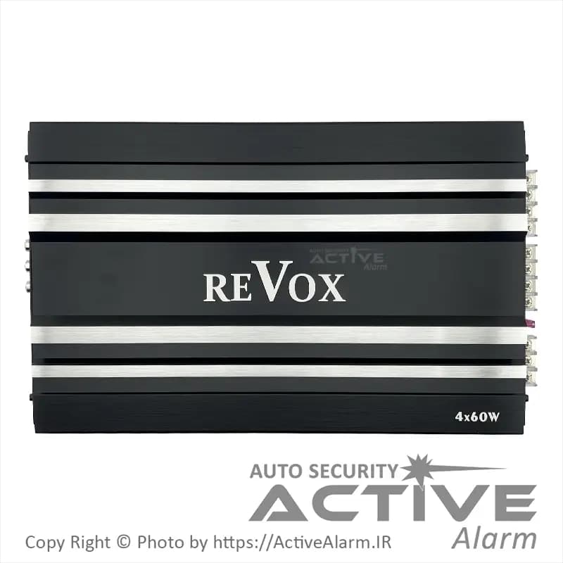 آمپلی فایر 4 کانال REVOX مدل 60 وات
