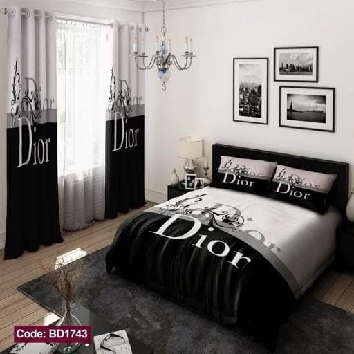 ست کامل ژورنالی روتختی دونفره 6 تیکه دیور BD1743 (پس کرایه)
