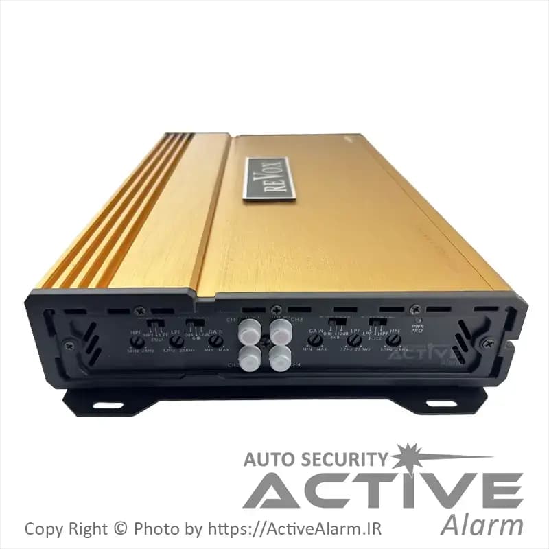 آمپلی فایر 4 کانال REVOX مدل 80 وات — تصویر ۲