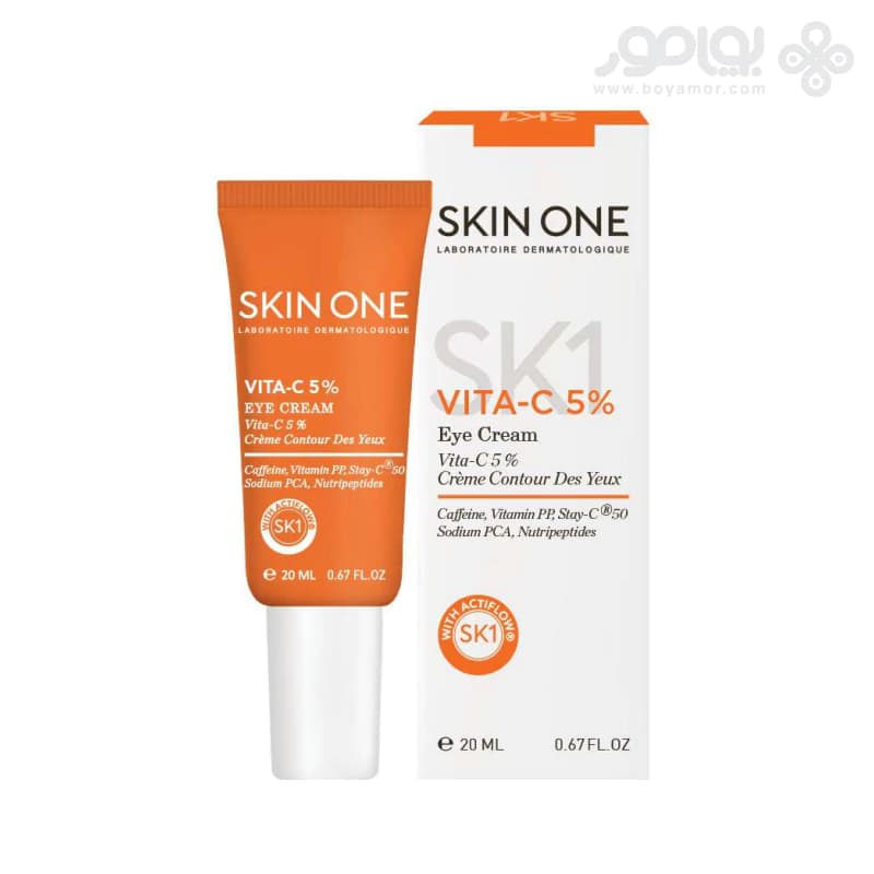 کرم دور چشم اسکین وان مدل VITA-C 5% حجم 20 میل