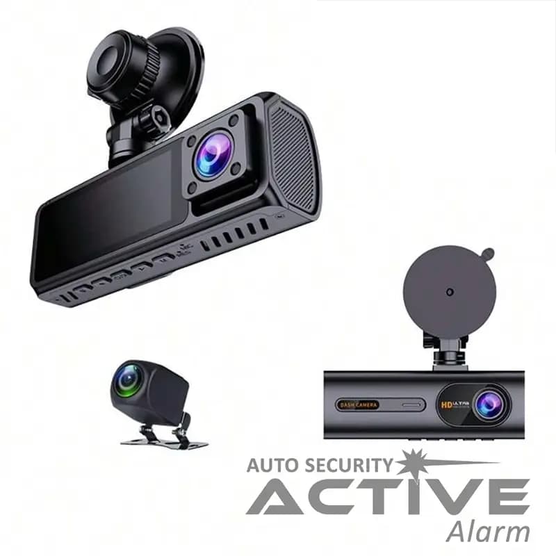 دوربین ثبت وقایع خودرو مدل 3CHs-WiFi مجهز به سه دوربین — تصویر ۴