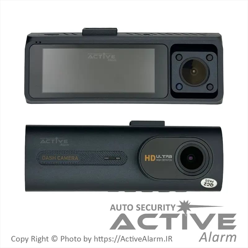 دوربین ثبت وقایع خودرو مدل 3CHs-WiFi مجهز به سه دوربین — تصویر ۸