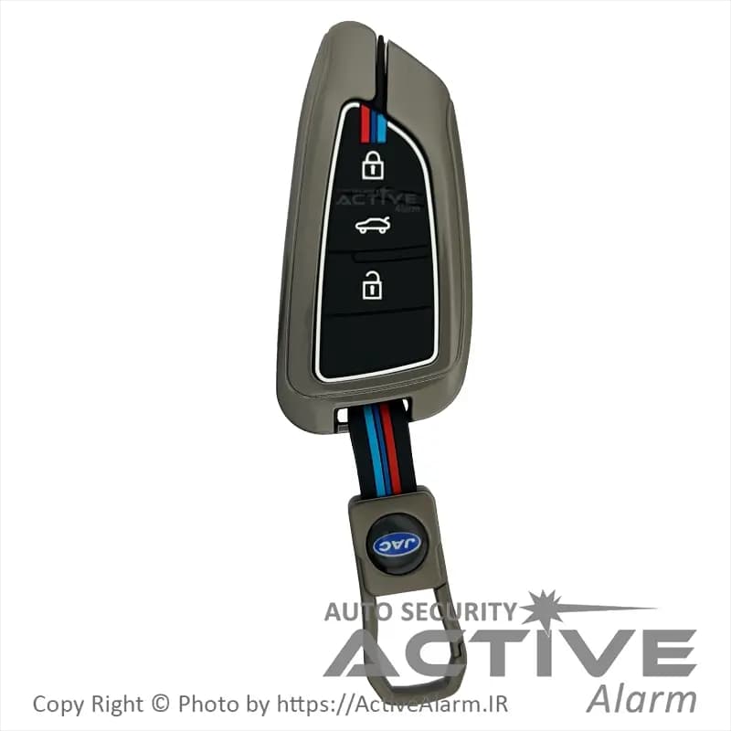 کاور فلزی ریموت جک KMC T8-K7-S5 [سه دکمه] — تصویر ۳