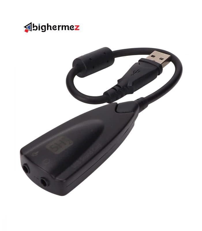 کارت صدا 7.1 USB نویزگیردار کابلی مدل 5HV2