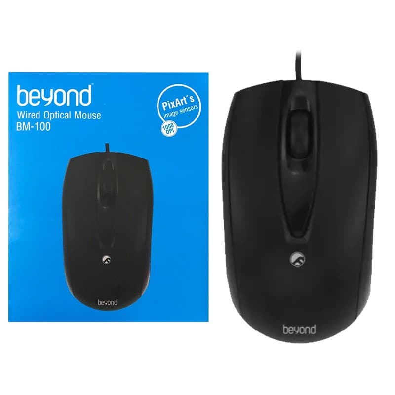 موس سیمدار 3 کلید Beyond BM-100 — تصویر ۲