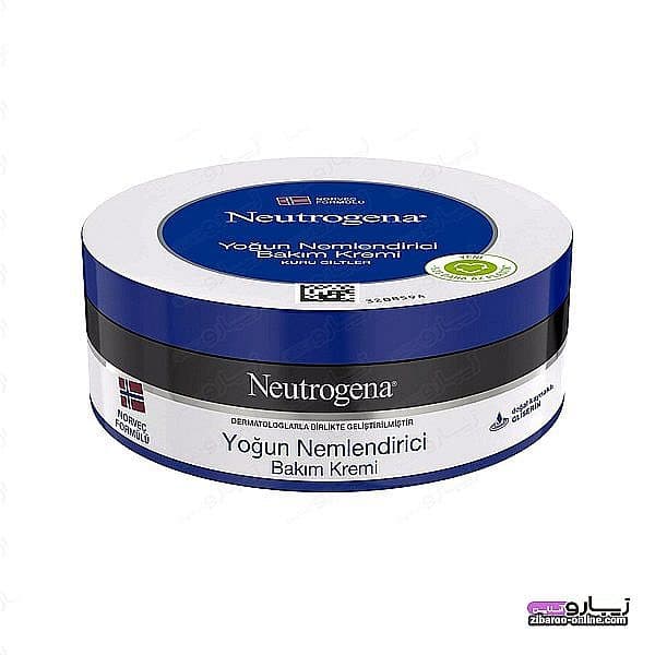کرم مرطوب کننده نوتروژینا NEUTROGENA مدلYOGUN NEMLENDIRICI BAKIM KREMI حجم200ml اصل فرانسه