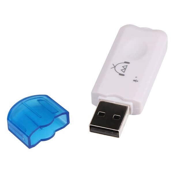 دانگل بلوتوث پخش ماشین USB Car Bluetooth wireless dongle پک طلقی — تصویر ۳