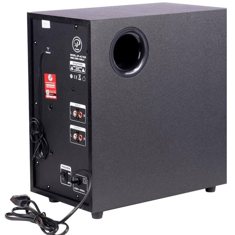 اسپیکر 3 تکه فلش مموری ریموت AC XP AC702E — تصویر ۳