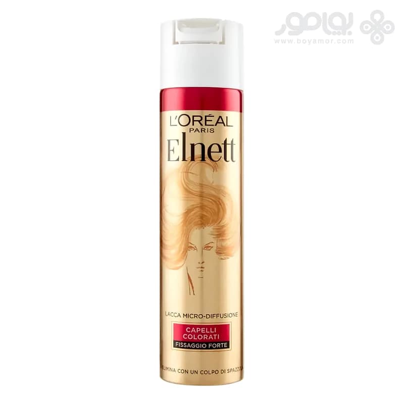 اسپری حالت دهنده مو لورال مدل CAPELLI COLORATI حجم 250 میل
