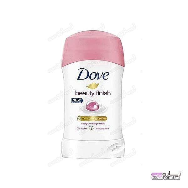 مام صابونی داو زنانه DOVE BEAUTY FINISH ضدتیرگی زیربغل حجم40ml اصل