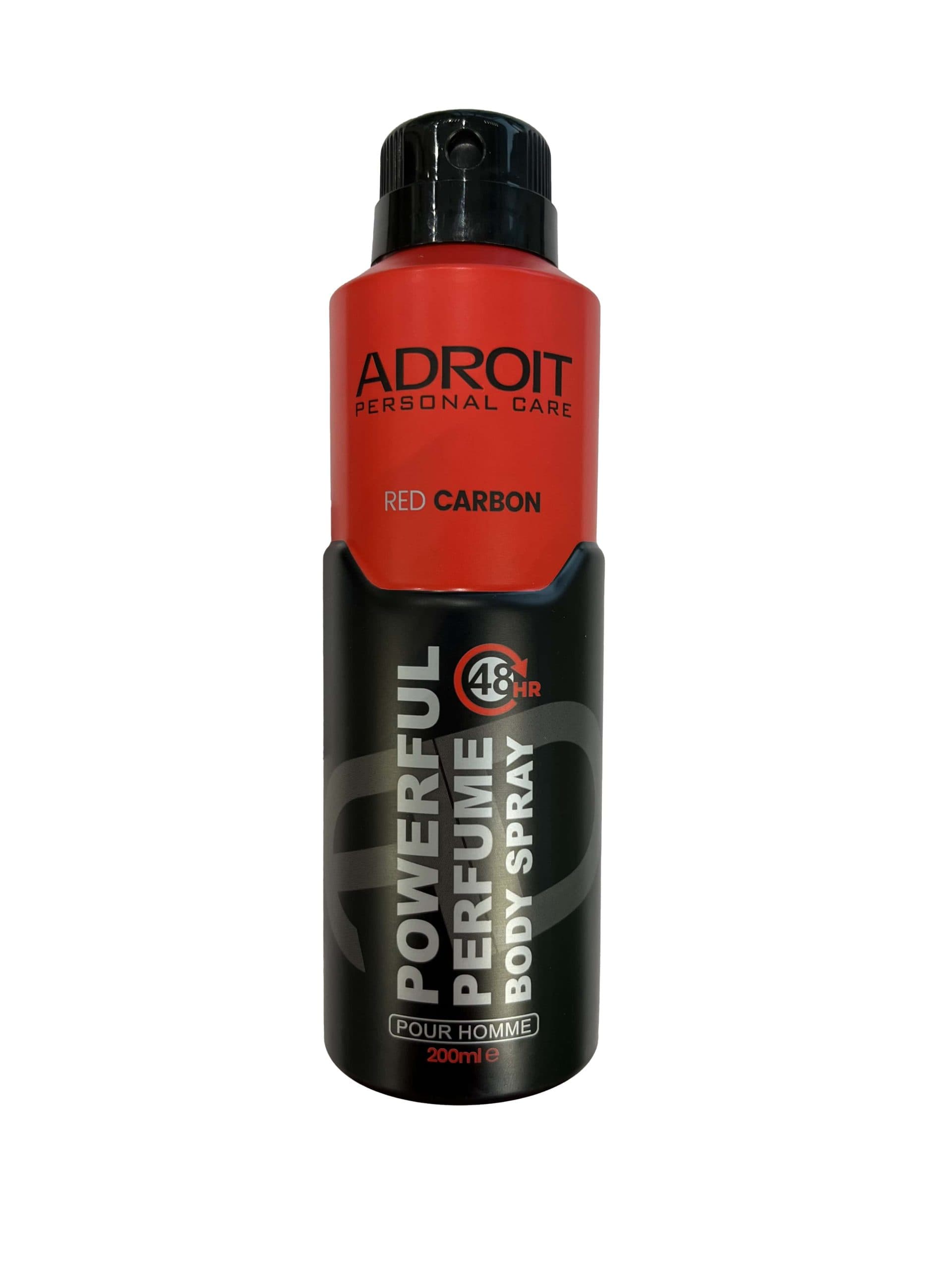 اسپری دئودورانت مردانه مدل Red Carbon ادرویت