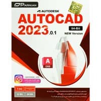 AutoCAD 2023-پرنیان-1DVD