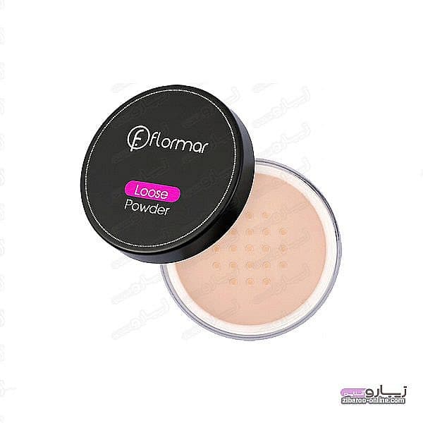پودر فیکس آرایش فلورمار FLORMAR LOOSE POWDER – PALE SAND شماره001 حجم18g اصل